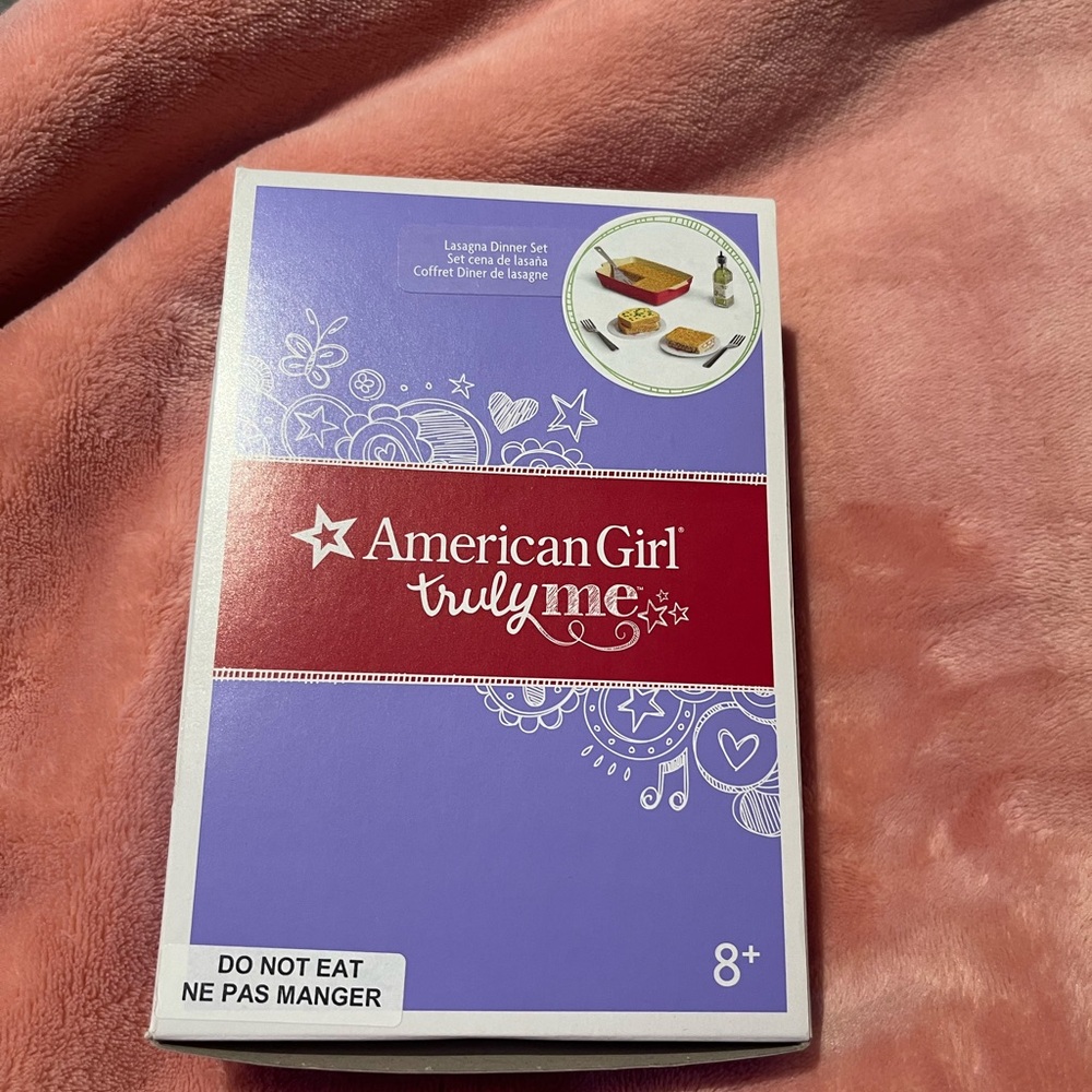 American Girl Lasagna Dinner Set